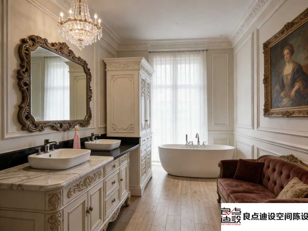 绝了!这家法式轻奢美容院的装修软装设计，看一眼就想泡一整天!